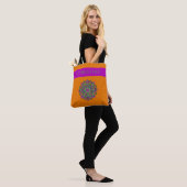 Blume des Lebens - Indisches Mandala 1 Tasche (Am Model)