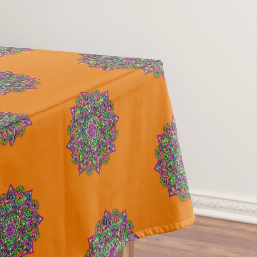 Blume des Lebens - Indisches Mandala 1 Tischdecke (Beispiel)
