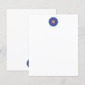 Blume des Lebens - Indisches Mandala 3 (Vorne/Hinten)
