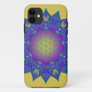 Blume des Lebens - Indisches Mandala 3 Case-Mate iPhone Hülle
