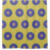 Blume des Lebens - Indisches Mandala 3 Duschvorhang (Vorderseite)