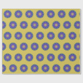 Blume des Lebens - Indisches Mandala 3 Geschenkpapier (Flach)