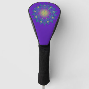 Blume des Lebens - Indisches Mandala 3 Golf Headcover