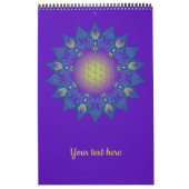 Blume des Lebens - Indisches Mandala 3 Kalender (Titelbild)