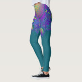 Blume des Lebens - Indisches Mandala 3 Leggings (Links)