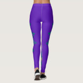Blume des Lebens - Indisches Mandala 3 Leggings (Rückseite)