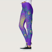 Blume des Lebens - Indisches Mandala 3 Leggings (Links)