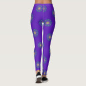 Blume des Lebens - Indisches Mandala 3 Leggings (Rückseite)