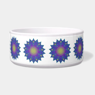 Blume des Lebens - Indisches Mandala 3 Napf