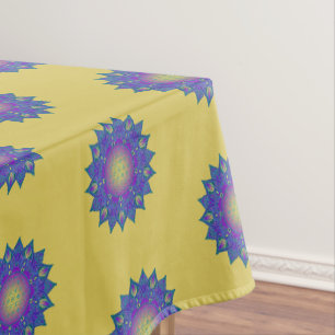 Blume des Lebens - Indisches Mandala 3 Tischdecke