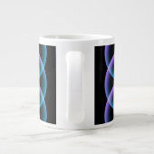 Blume des Lebens Jumbo-Tasse (Rückseite)
