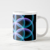 Blume des Lebens Jumbo-Tasse (Rechts)