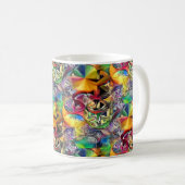 Blume des Lebens Kaffeetasse (VorderseiteRechts)