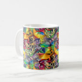 Blume des Lebens Kaffeetasse (Vorderseite Links)