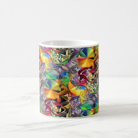 Blume des Lebens Kaffeetasse (Mittel)