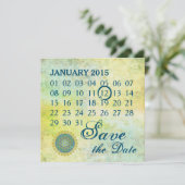 Blume des Lebens - Kalender nach Maß (Stehend Vorderseite)