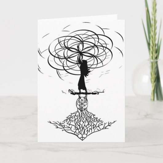 Blume des Lebens Karte (Vorderseite)