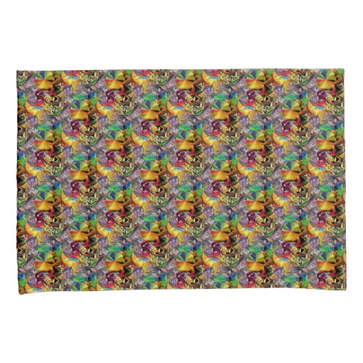 Blume des Lebens Kissenbezug (Vorderseite-Rechts)