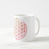 Blume des Lebens | klein Kaffeetasse (VorderseiteRechts)