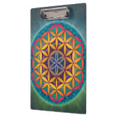 Blume des Lebens Klemmbrett (Links)