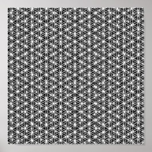 Blume des Lebens - komplex: 4 Poster (Vorne)