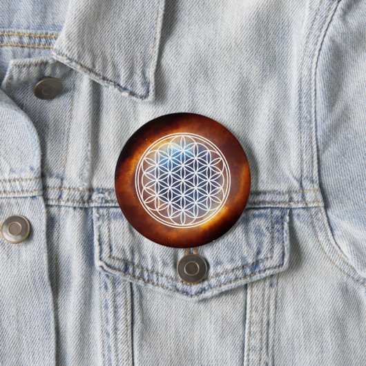 BLUME DES LEBENS - Kontur des Geometriezeichens "S Button (Beispiel)