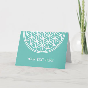 BLUME DES LEBENS - Kontur des Geometriezeichens "S Karte