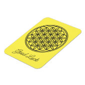 BLUME DES LEBENS - Kontur des Geometriezeichens "S Magnet (Linke Seite)