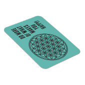 BLUME DES LEBENS - Kontur des Geometriezeichens "S Magnet (Rechte Seite)