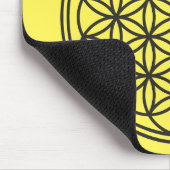 BLUME DES LEBENS - Kontur des Geometriezeichens "S Mousepad (Ecke)