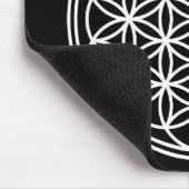 BLUME DES LEBENS - Kontur des Geometriezeichens "S Mousepad (Ecke)