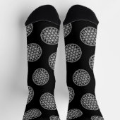BLUME DES LEBENS - Kontur des Geometriezeichens "S Socken (Oben)