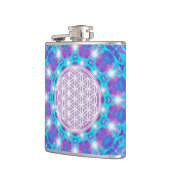 BLUME DES LEBENS/LEBENS DES Lebens "Stars Mandala" Flachmann (Links)