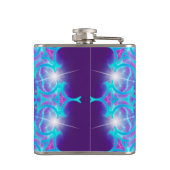 BLUME DES LEBENS/LEBENS DES Lebens "Stars Mandala" Flachmann (Rückseite)