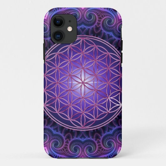 BLUME DES LEBENS / Lebensgefühl - Mandala I Case-Mate iPhone Hülle (Rückseite)