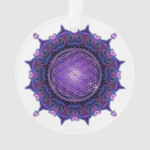 Blume des Lebens / Lebensgefühl - Mandala I Ornament