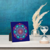 BLUME DES LEBENS / Lebensgefühl - Mandala IV Fotoplatte (InSitu)