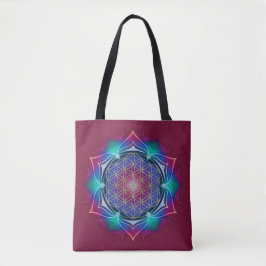Blume des Lebens / Lebensgefühl - Mandala IV Tasche