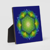 BLUME DES LEBENS / Lebensgefühl - Mandala V Fotoplatte (Vorderseite)