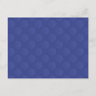 Blume des Lebens / Lebensgefühl - Muster blau Postkarte