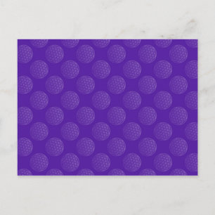 Blume des Lebens / Lebensgefühl - Muster violett Postkarte