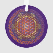 Blume des Lebens / Lebensgefühl - Ornament I (Rückseite)