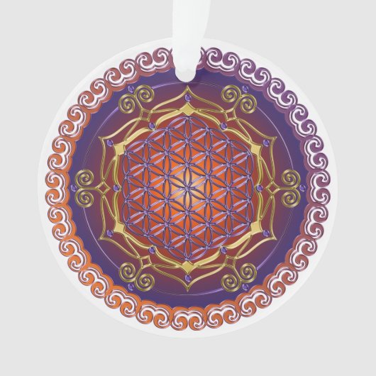 Blume des Lebens / Lebensgefühl - Ornament I (Vorderseite)