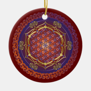 BLUME DES LEBENS / Lebensgefühl - Ornament I