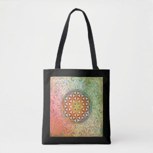 Blume des Lebens / Lebensgefühl - Ornament I Tasche