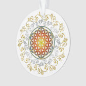 Blume des Lebens / Lebensgefühl - Ornament IV (Vorderseite)