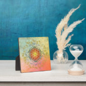 Blume des Lebens / Lebensgefühl - Ornament IV BG Fotoplatte (InSitu)