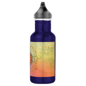 Blume des Lebens / Lebensgefühl - Ornament IV BG Trinkflasche (Rechts)