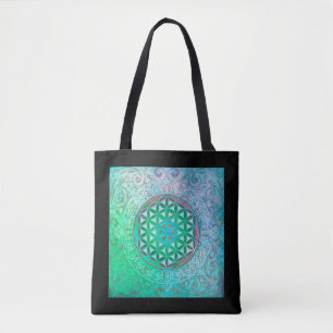 Blume des Lebens / Lebensgefühl - Ornament IV Tasche