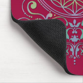 Blume des Lebens / Lebensgefühl - Ornamente II Mousepad (Ecke)